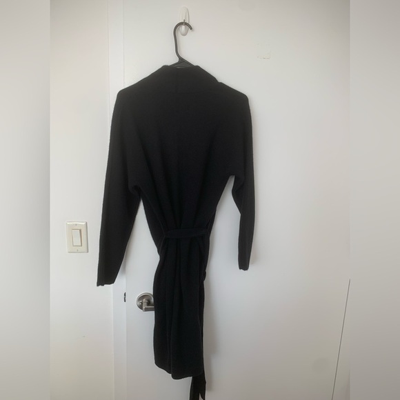 The Cashmere Project 100% cashmere Dolman short luxe robe NWT - Picture 4 of 6